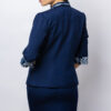 Blazer Alanis azul marino para mujer | Salomé Perú