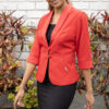 Blazer Blacky mujer color rojo | Salomé Perú