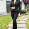 Blazer Jacky mujer color negro | Salomé Perú