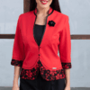 Blazer Sully rojo para mujer | Salomé Perú
