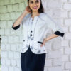 Blazer Hanna mujer color blanco | Salomé Perú