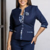 Blazer Luchita color azul de Salomé