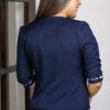 Blazer Luchita azul elegante para mujer