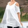 Blusa Celia mujer color blanco | Salomé Perú