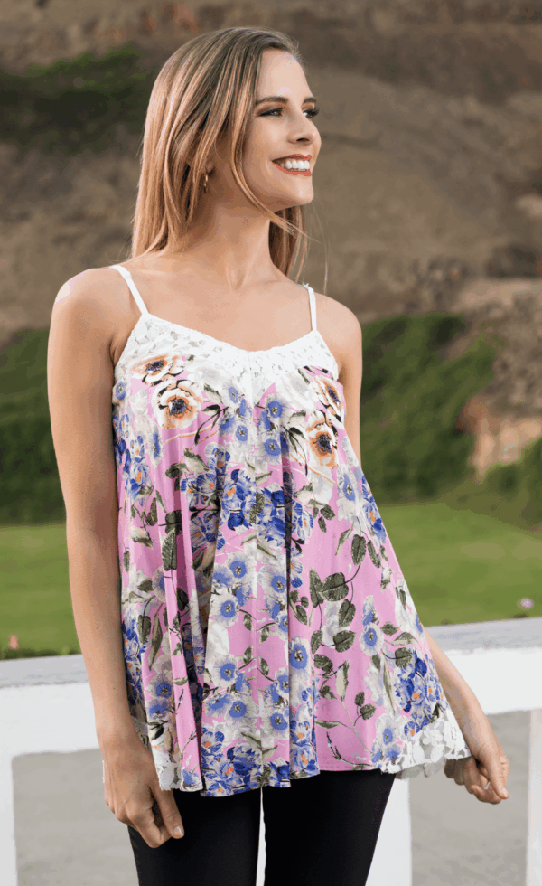 Blusa Venus rosada para mujer | Salomé Perú
