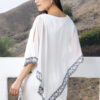 Vestido elegante Grecia color blanco de Salomé Perú