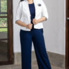 Blazer Frida blanco elegante para mujer
