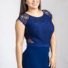 Enterizo Layka azul marino | Salomé Perú