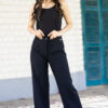Pantalón Palazo Ruby para mujer | Salomé Perú
