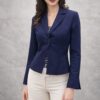 Blazer mujer Mónica azul ideal para oficina y ocasiones especiales