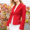 Blazer mujer Mónica disponible en Salomé Perú Color rojo