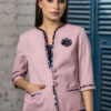 Blazer Luchita palo rosa para mujer