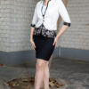 blazer sully mujer blanco salomé perú