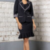 Blazer Ximena negro elegante para mujer | Salomé Perú