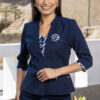 Blazer Frida azul vista frontal
