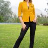 Blazer Frida mostaza para mujer