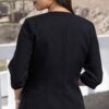 Blazer negro modelo Geraldine, look profesional femenino con acabado premium y calce moderno