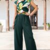 Enterizo kylie mujer color verde elegante