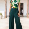 Enterizo Kylie verde para mujer | Salomé Perú