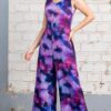 Enterizo Carmen mujer galaxia violeta elegante