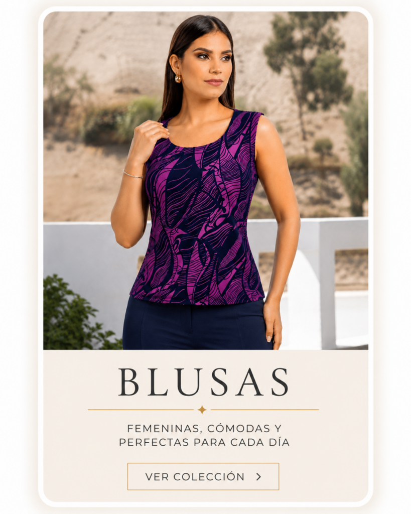 Blusas para mujer Salomé Perú